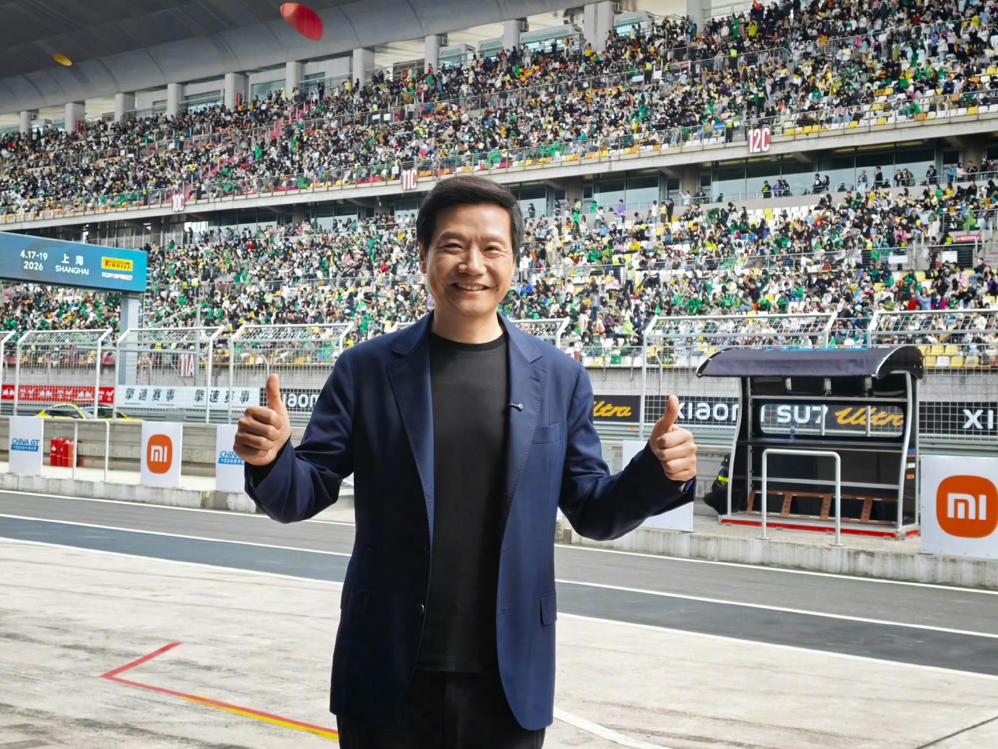 CHINAGT赛道巡游小米汽车车型到齐刷到这组照片，说实话有点被震撼到。雷总刚完