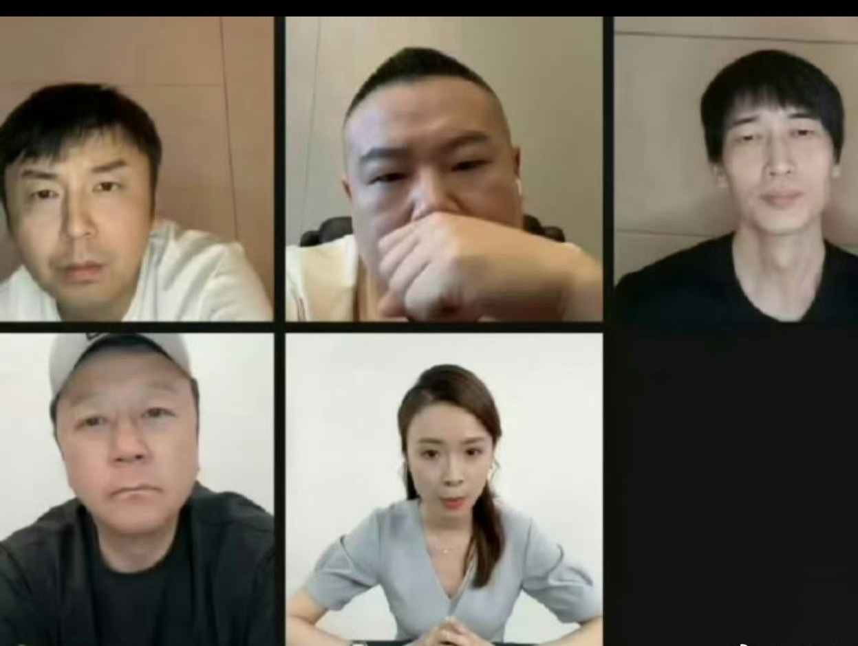 长安的荔枝主创团直播看起来很苦命的样子 ​​​