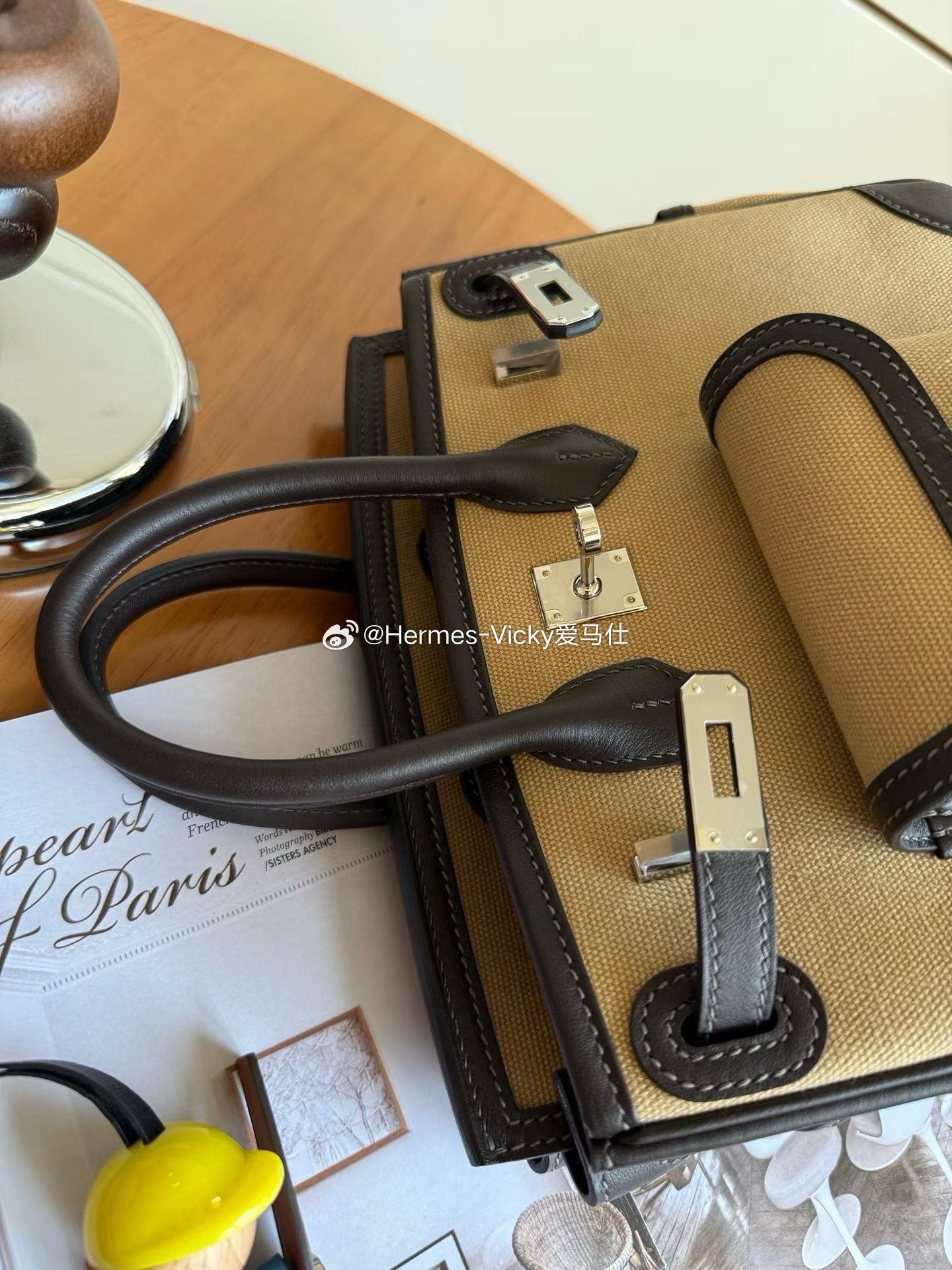 Birkin cargo 25 树皮棕拼慕斯灰 银扣新色开启预购🈯️最近爆火的