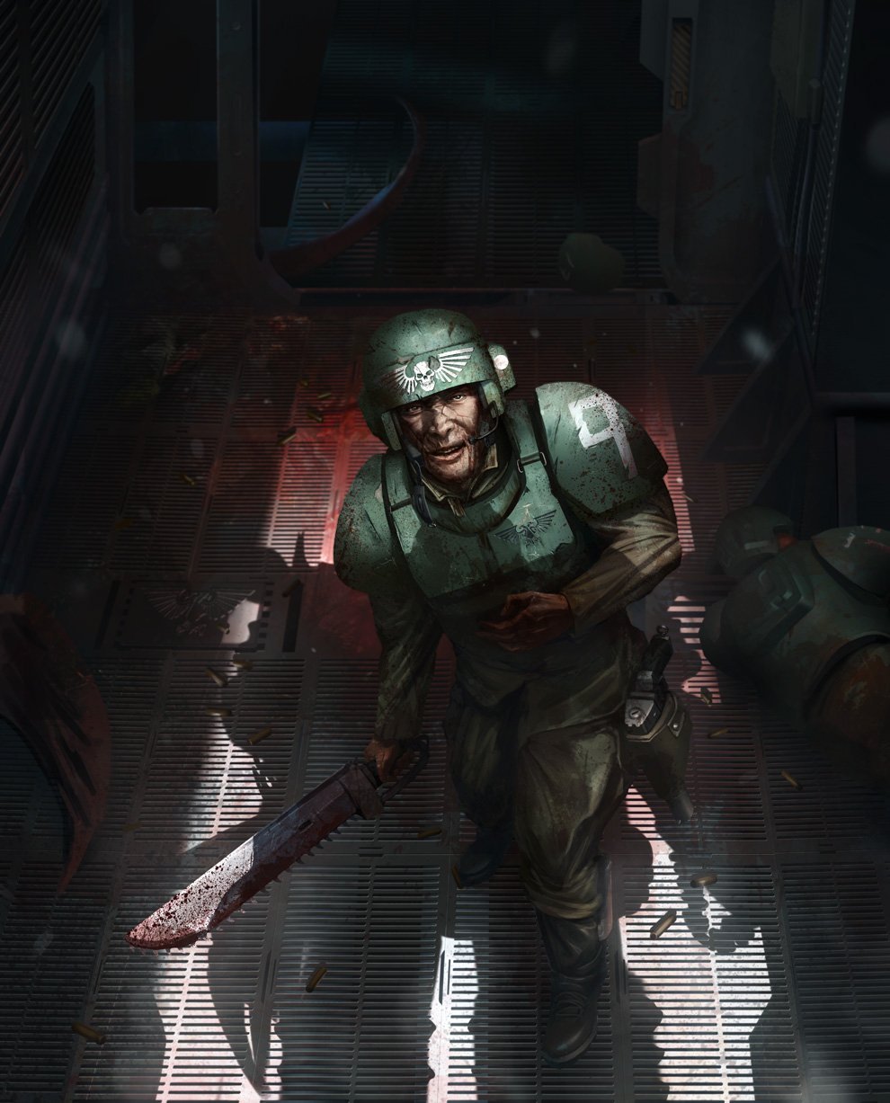 战锤40k 绝不投降by ukitakumuki 
