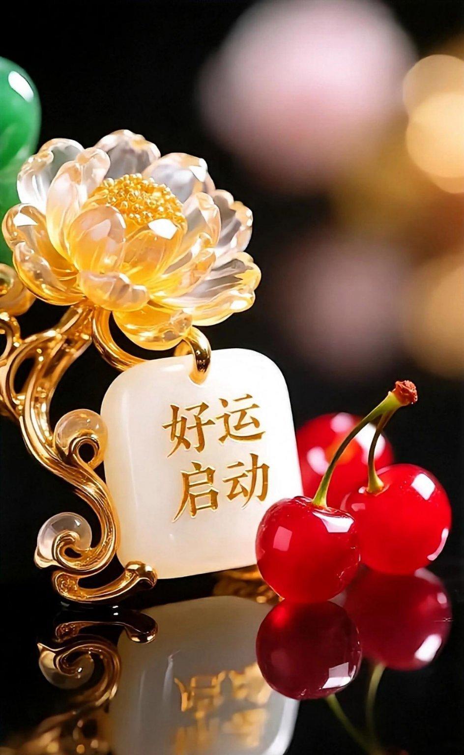 【开启好运，甜蜜相伴~亲爱的你们周末愉快！祝大家开心快乐幸福美满哦。】阳光信用‍