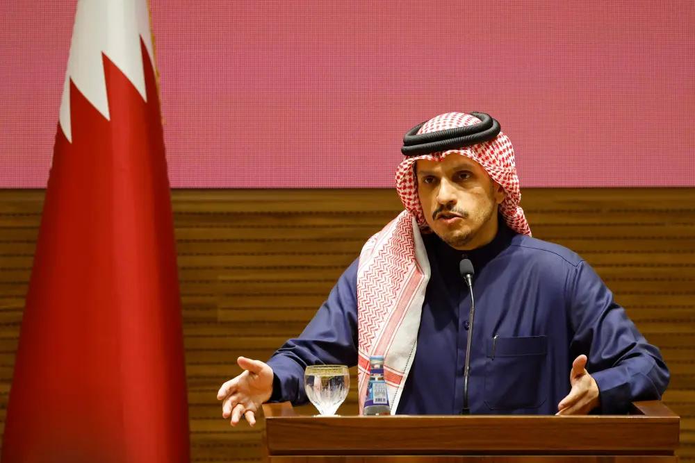 卡塔尔正式宣布暂停跟中国的合同，而且短时间内不会恢复，也就是说现在卡塔尔不给中国