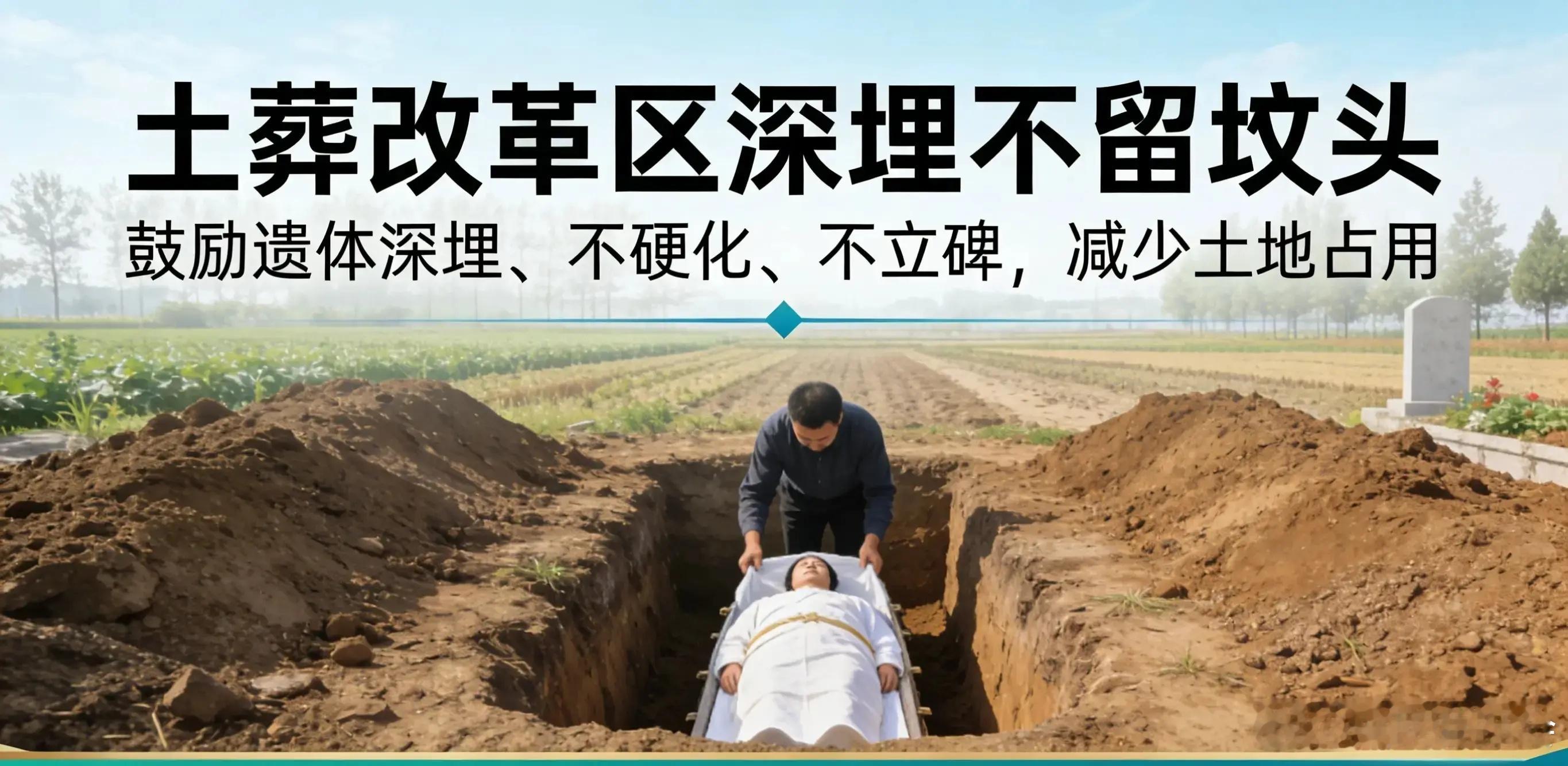 新殡葬条例刚刚实行，死了如何出丧？埋哪里？能土葬吗？为何不用高价买墓地了？平老坟