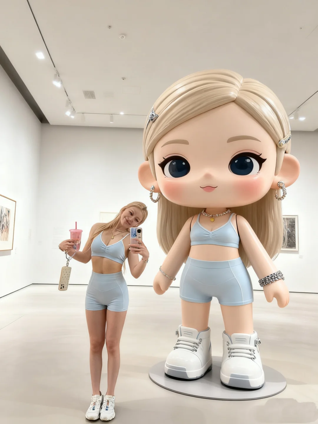 真人手办奇迹暖暖（健身版）✨附教程！