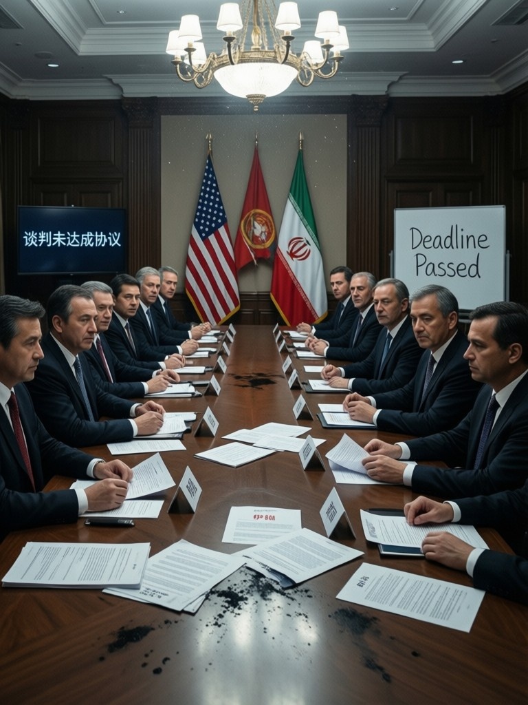 美伊谈判未达成协议｜美伊以冲突 就在今天，美国和伊朗在巴基斯坦伊斯兰堡的谈判，不