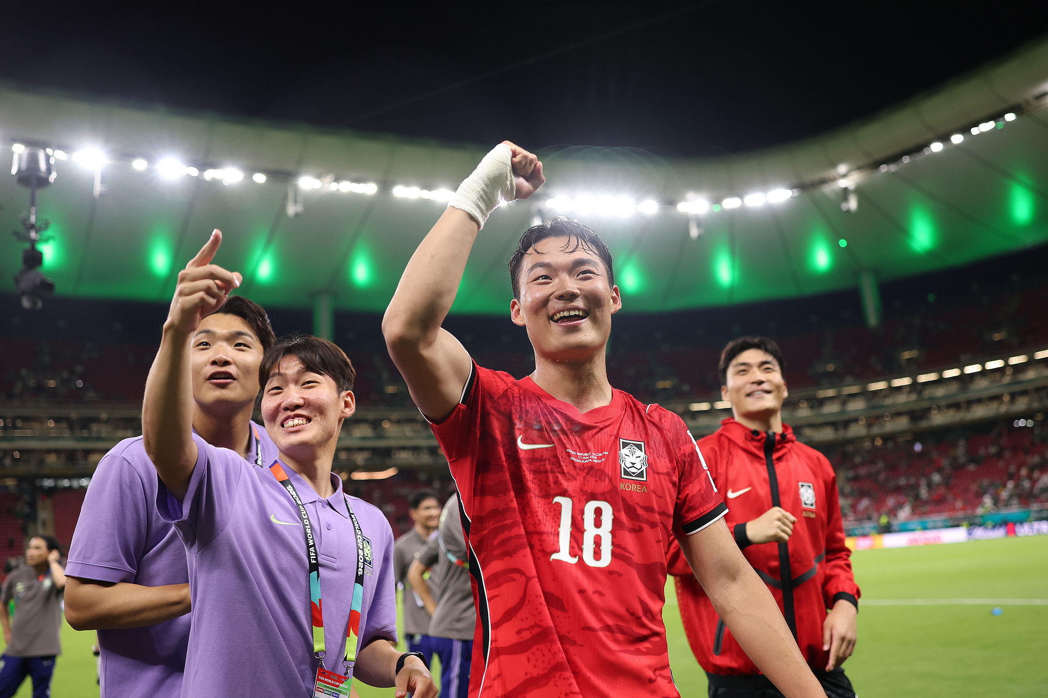 韩国世界杯专克欧洲队韩国队世界杯对阵欧洲球队豪取三连胜 2026年世界杯小组赛A