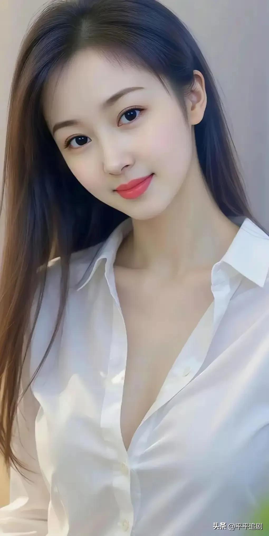 女人味的魅力在哪里?
白衬衫藏着干净的温柔，眉眼间漾着浅浅笑意，
不施粉黛也明媚