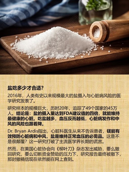 盐吃多少才合适？ 