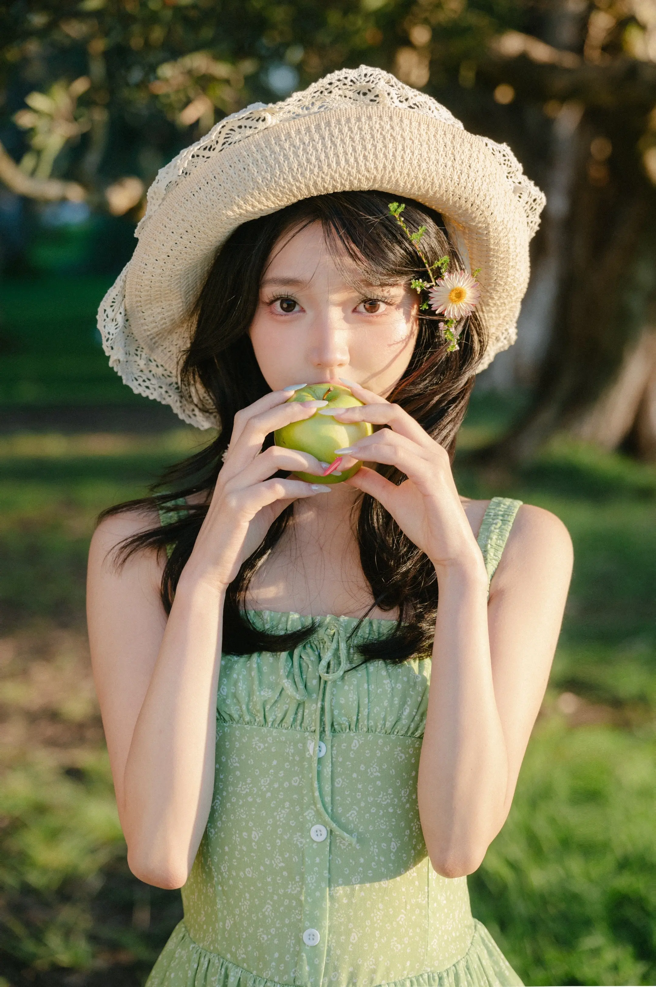 🍏空气像青苹果。