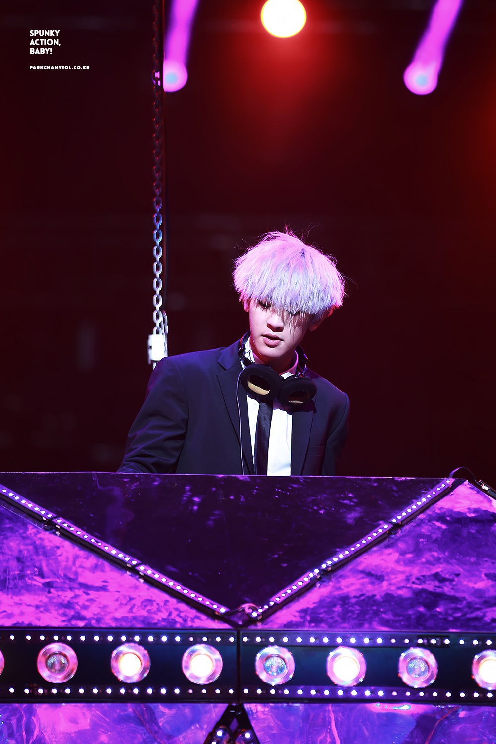 #朴灿烈[超话]#150530 上海演唱会©Spunky action baby