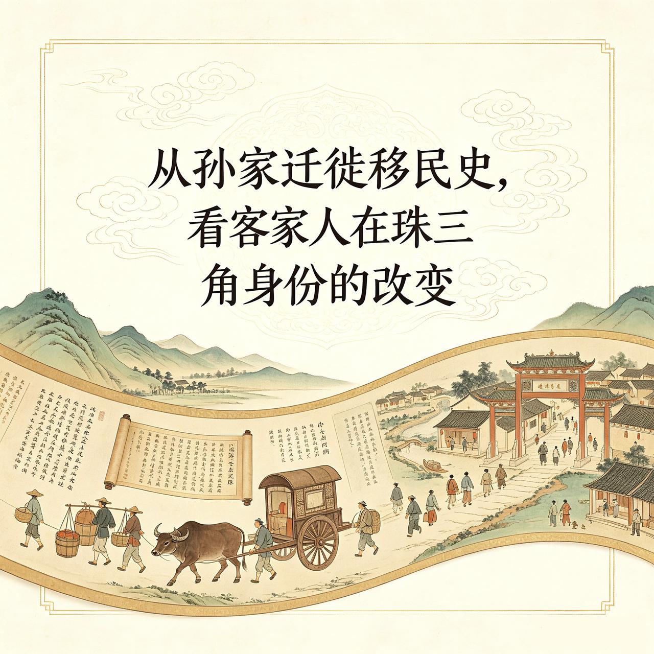 孙中山先生，到底算是珠三角的“广府人”还是“客家人”？我们可以从其家族迁徙史，来