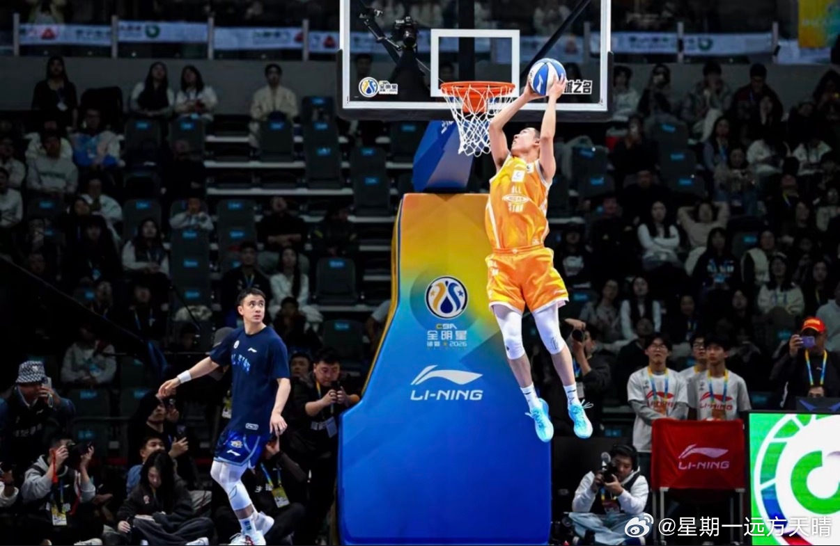 cba全明星周末扣篮大赛俞泽辰 大牙：第二次全明星，有点烧脑了