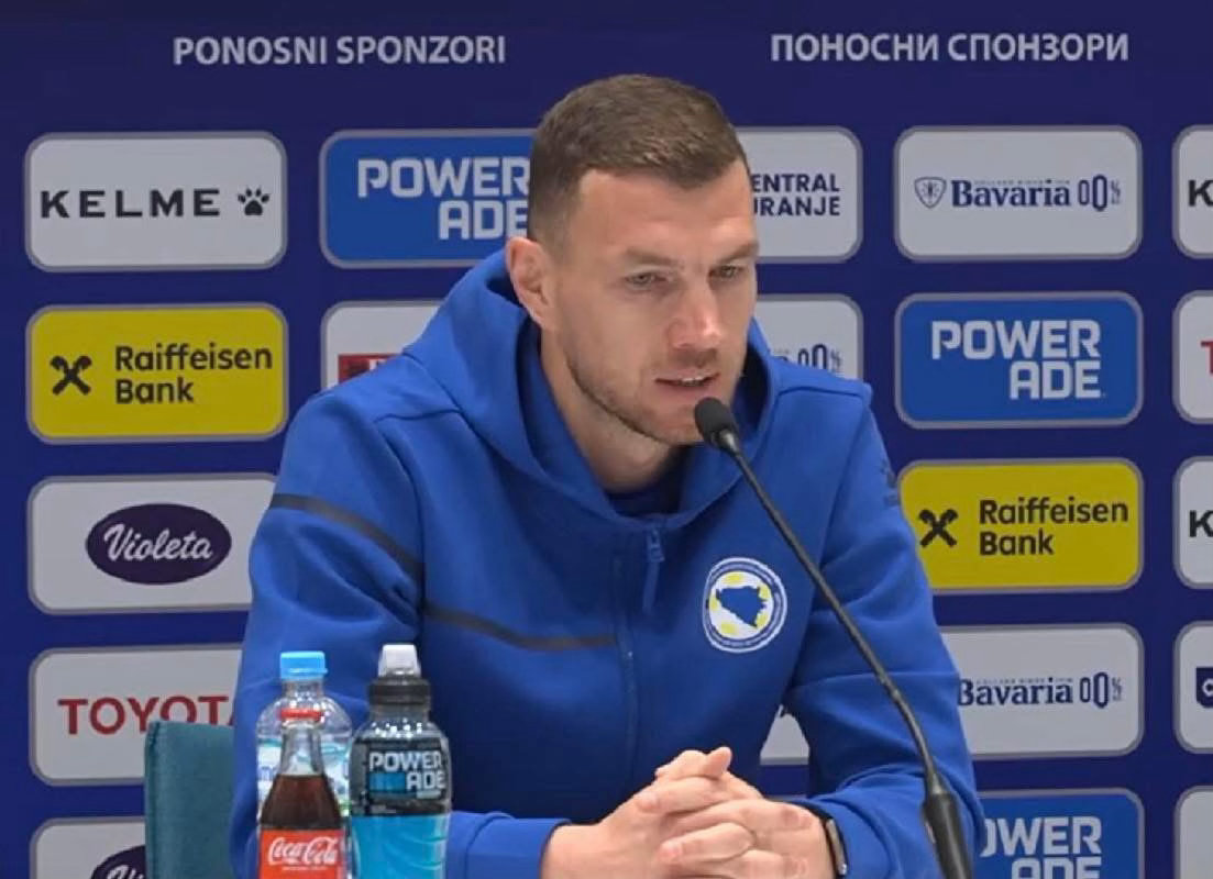 波斯尼亞前鋒廸施高喺記者會表示，喺現場奏起意大利國歌時，所有波斯尼亞人應該起立同