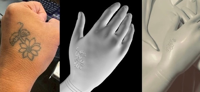 具俊晔把文身也设计在雕像里了！阿雅说具俊晔是最懂大S的阿信发大S雕像悼念 大S雕