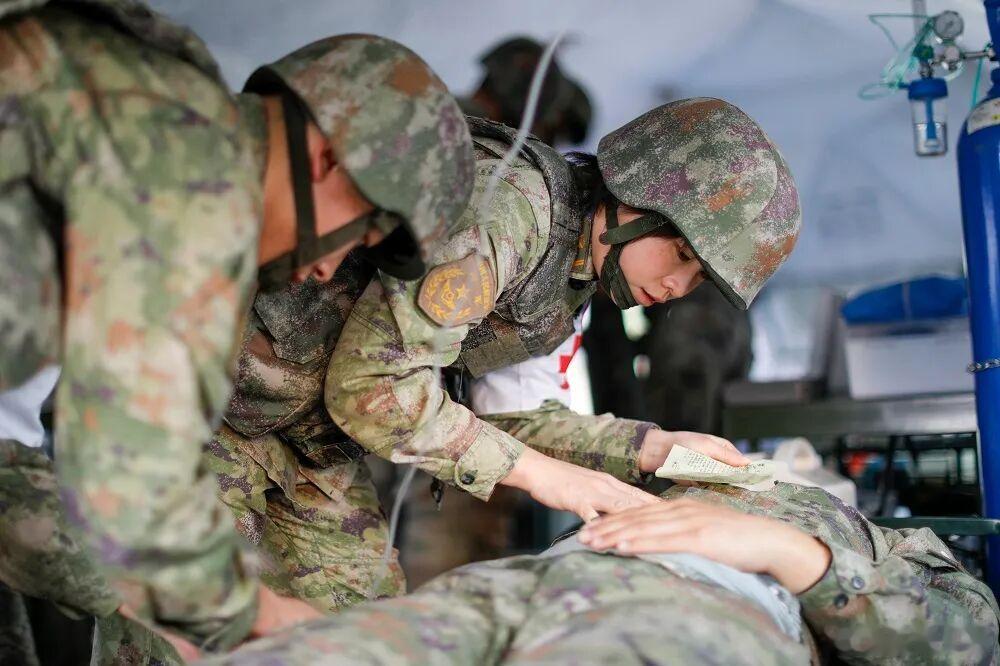 聚焦战场练硬功，精准施救保打赢。晚安