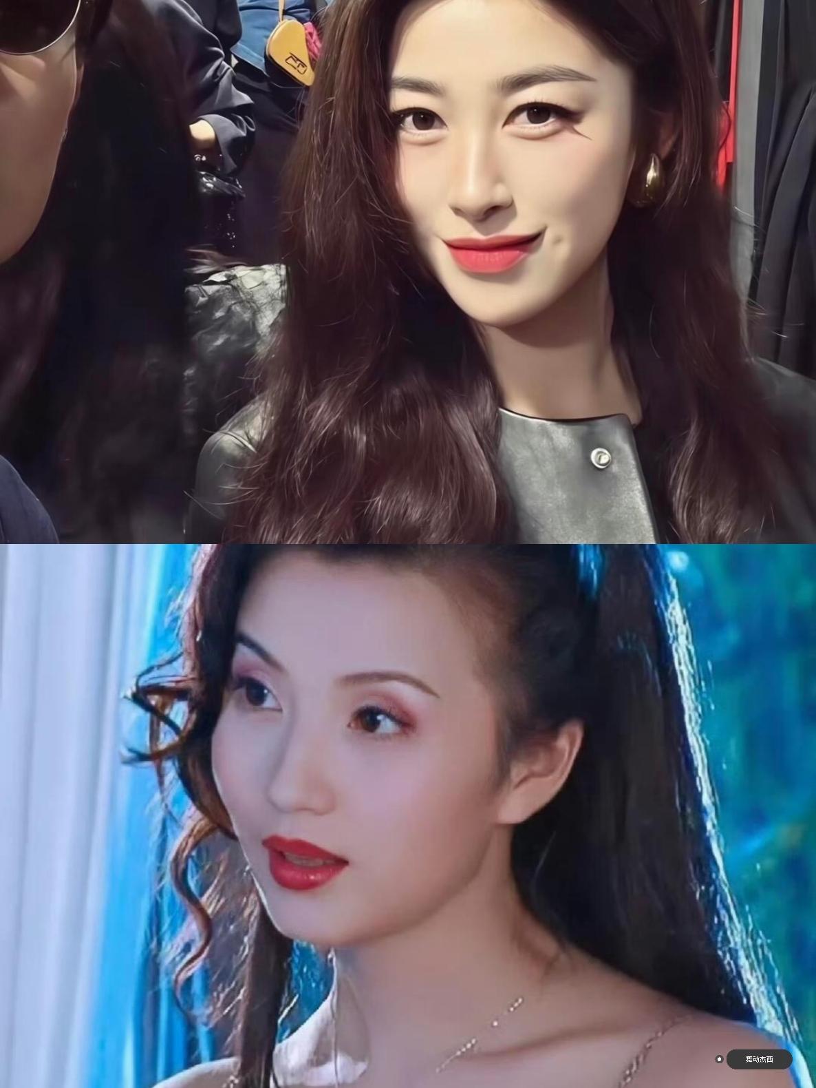当“万人迷”遇到“中国第一美”同样是风情万种，陈好对比朱珠谁更妩媚？女明星 明星
