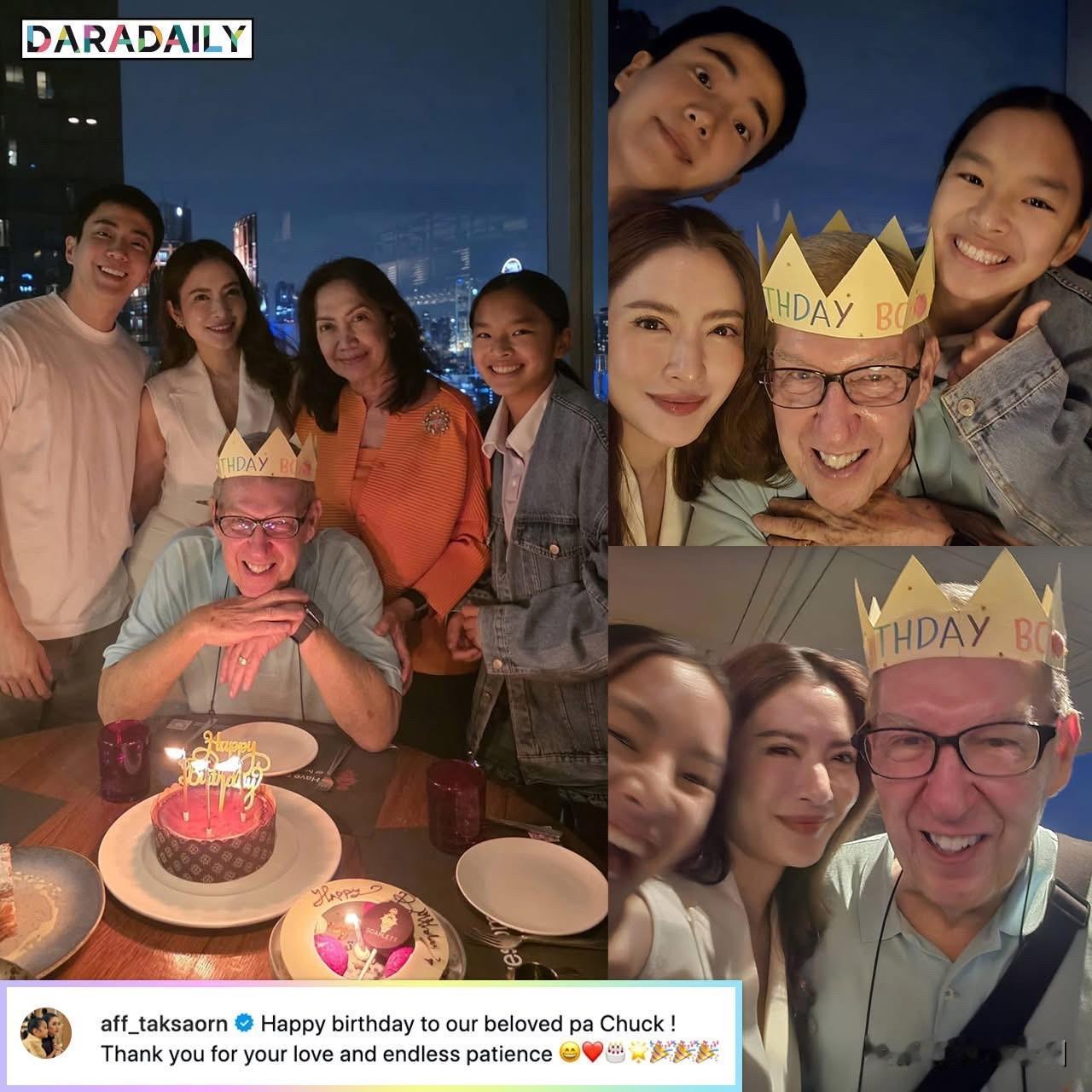 Aff、Nonkul一起为家人庆生。。
