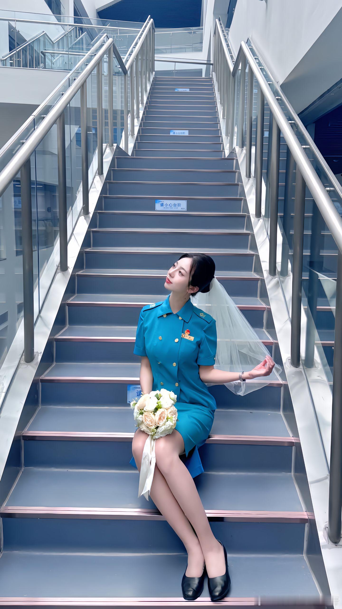 民航毕业季，空乘专业小姐姐果然有气质～ ​​​