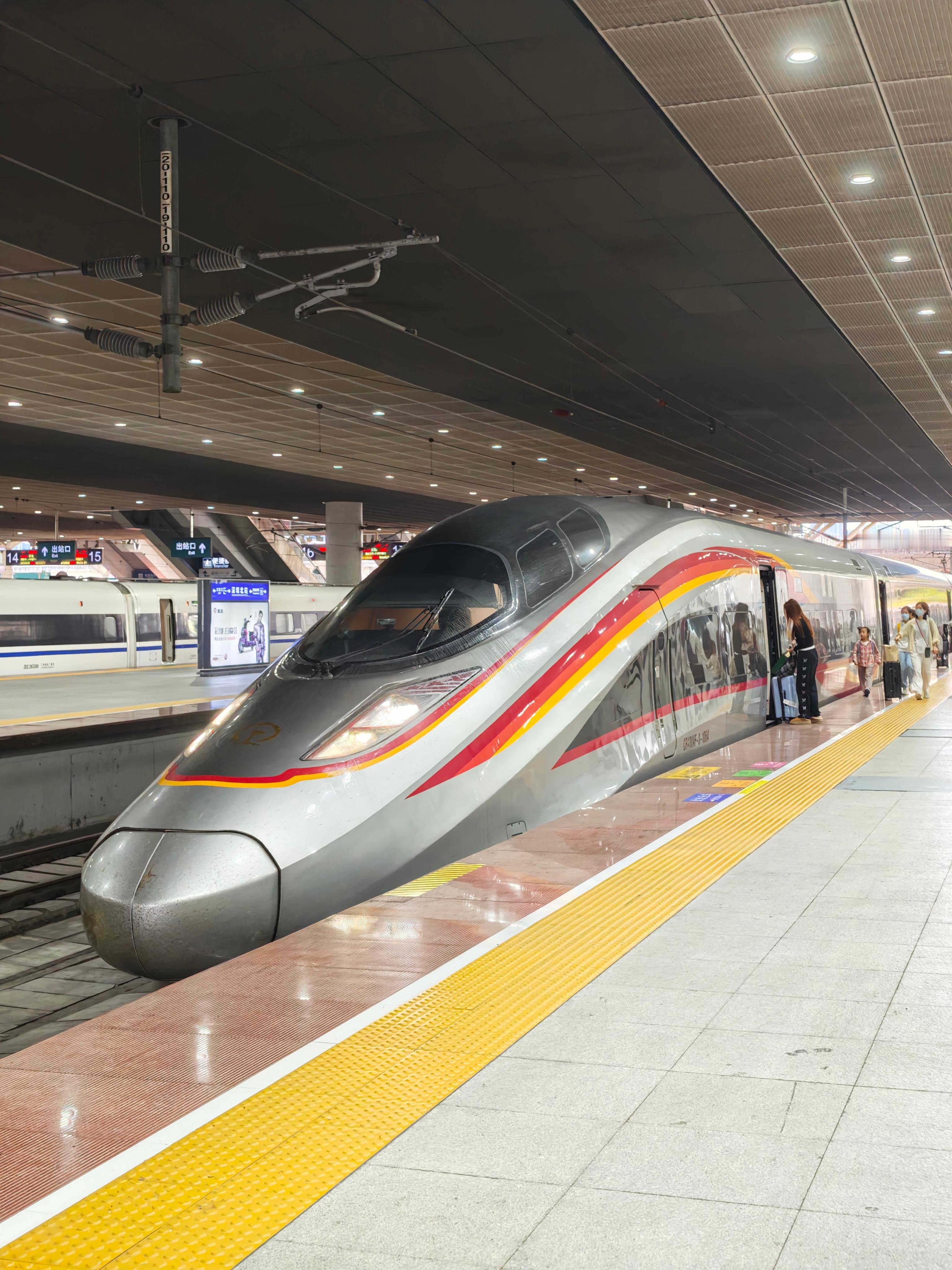 还是坐高铁好 回家过年 深圳·深圳北站