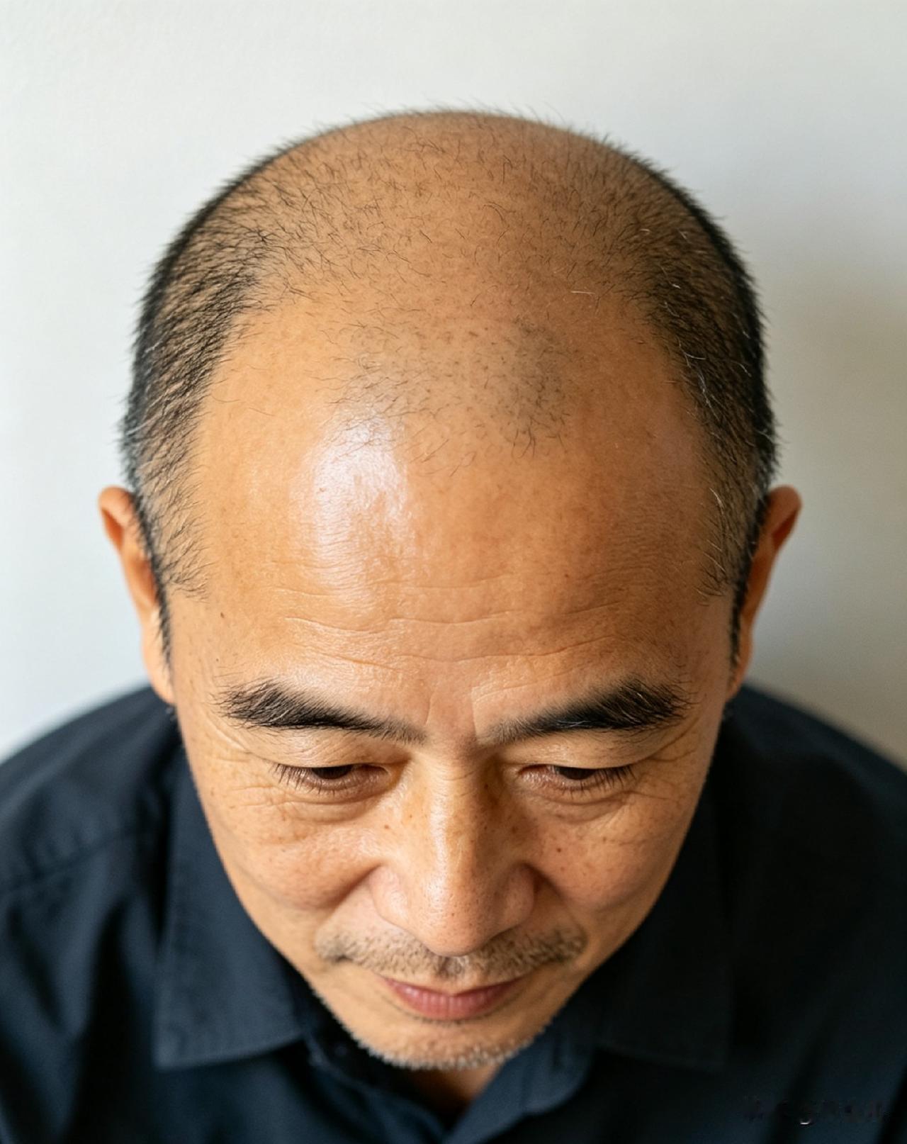今天听到了一个惊掉下巴的结论：
男人秃顶竟然和雄激素分泌有关，
男人秃顶多为雄激