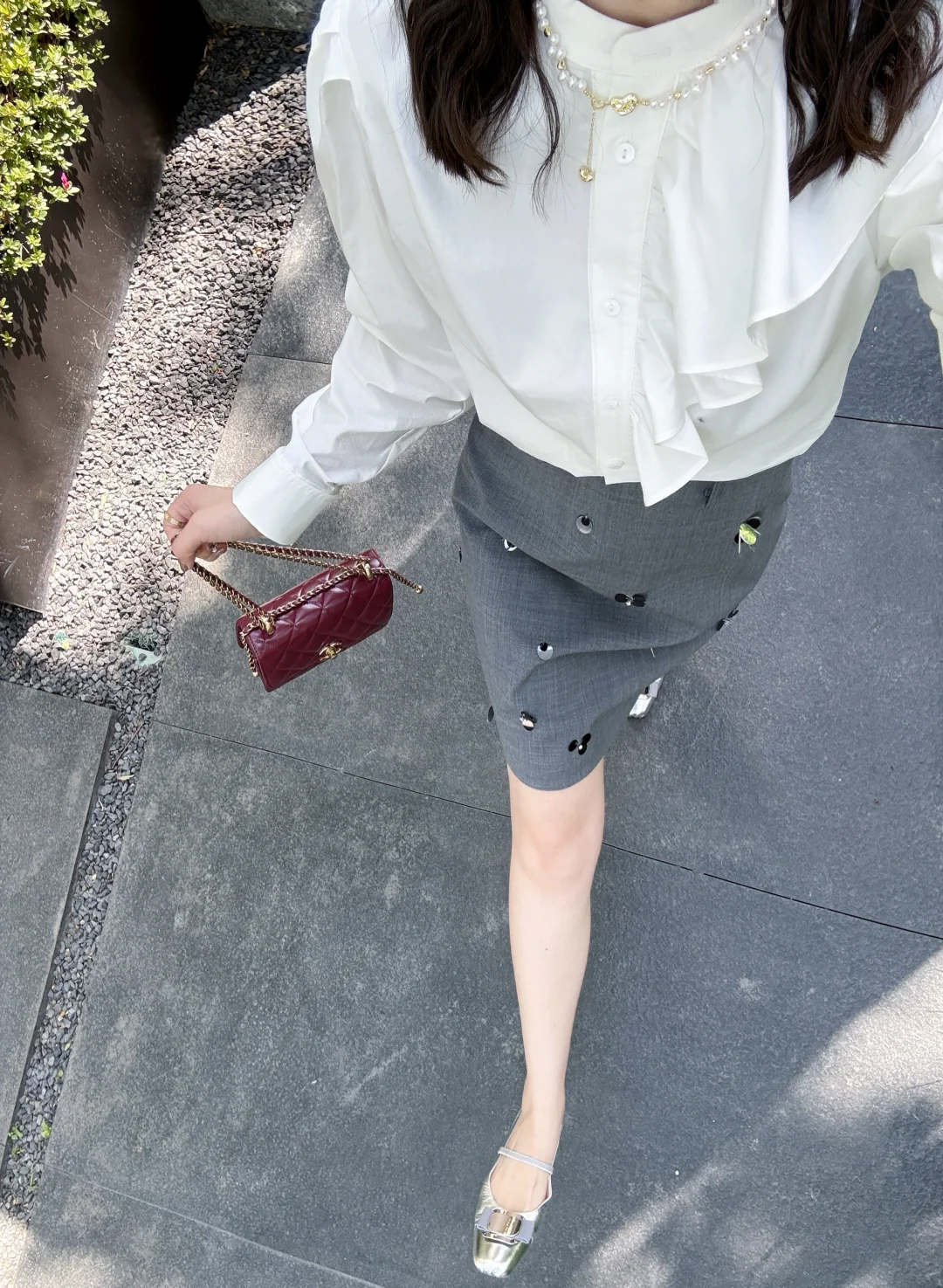 上班当然要穿漂亮！谁让咱今天要过520呢💕