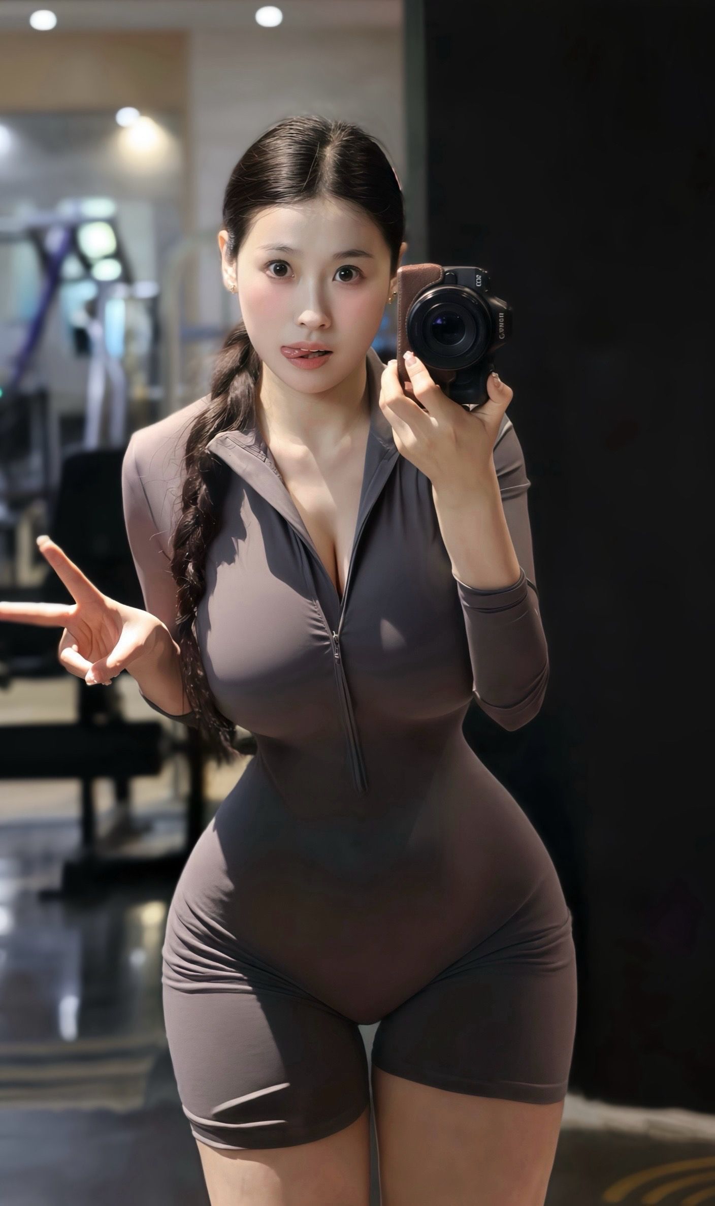 有点脸红 