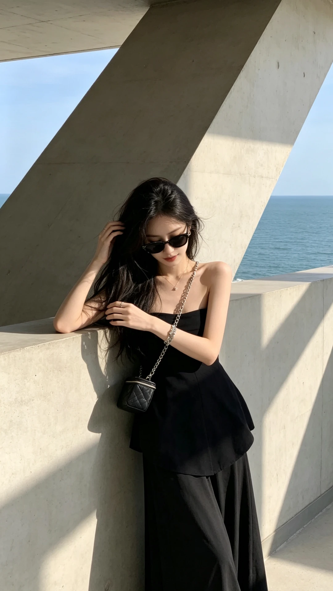 穿黑显瘦说是
