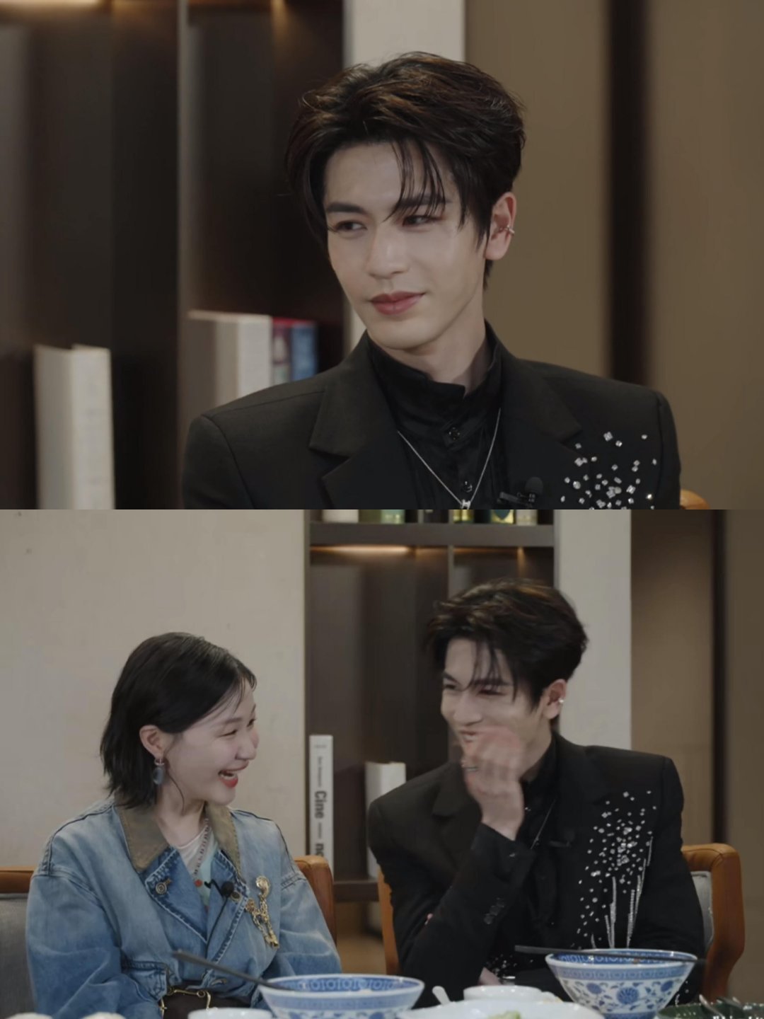 开推4！又可以看到张凌赫被吊成翘嘴了！终于又看到凌赫发自内心的笑了真的连轴转太累