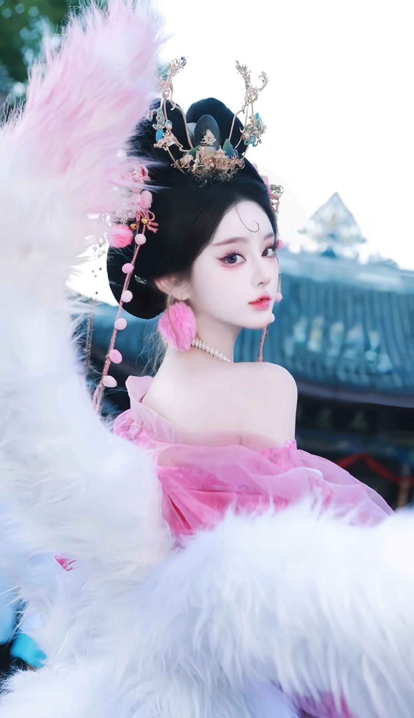 汉服妆造 国风古韵汉服有多绝 古风天花板 想做你的妲己 国风正当红