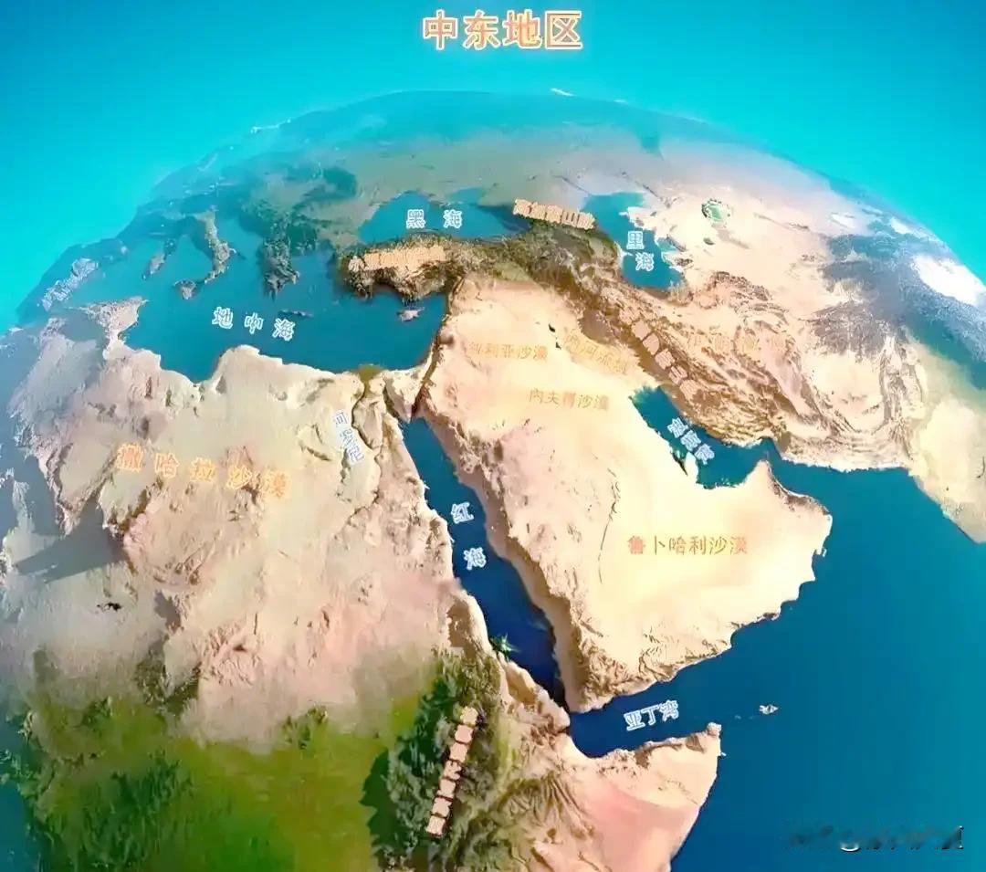 我相信大家应该都知道，中东地底下埋着全球大半的石油，霍尔木兹海峡更是全球能源的“