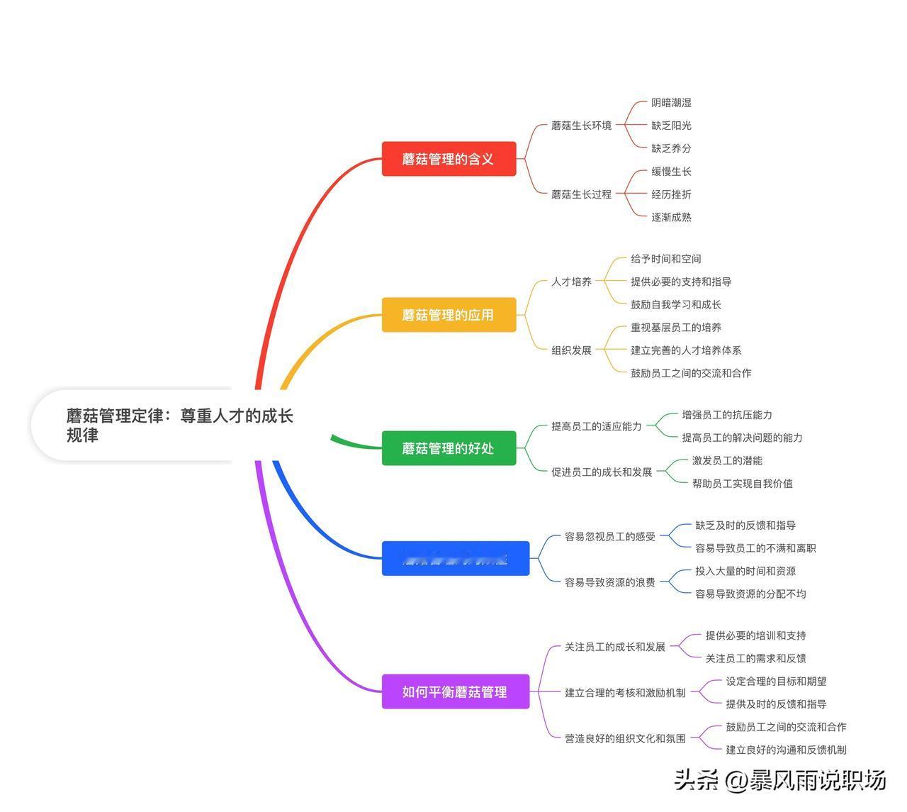 蘑菇管理定律：尊重人才的成长规律