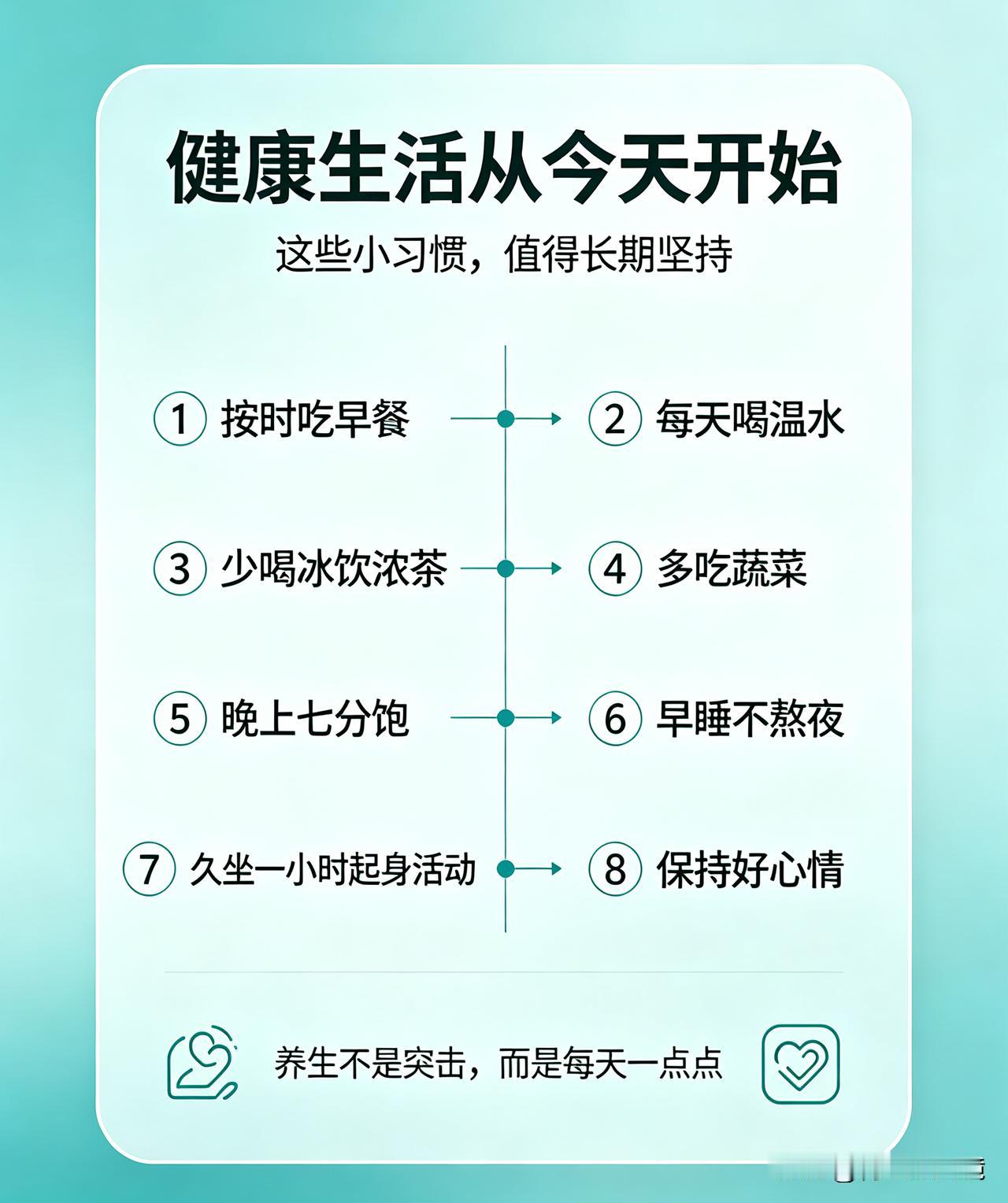 朋友们✨
很多人总觉得养生要买补品、搞复杂仪式，其实很多人反而踩坑，越养越累。真