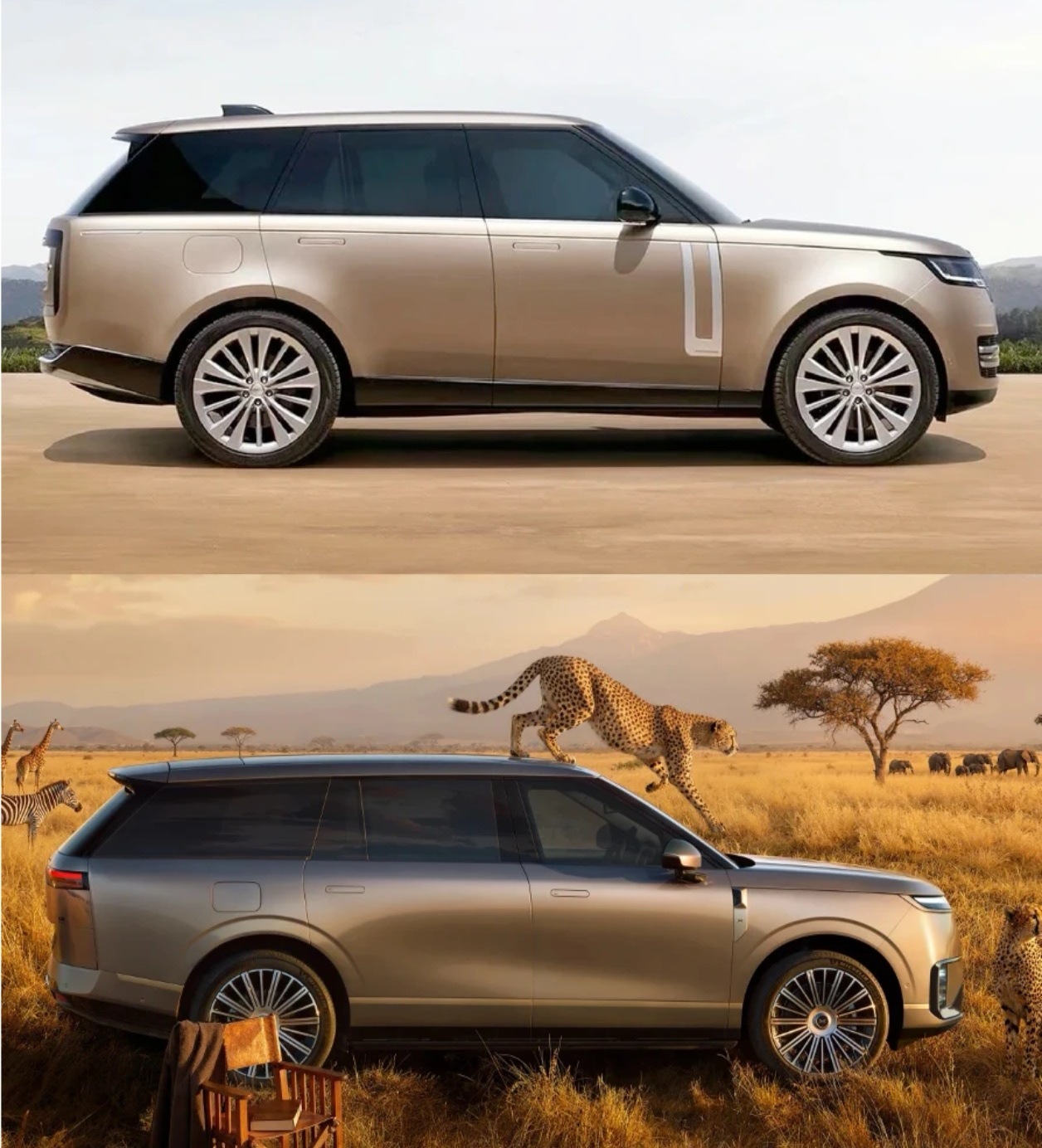 正如小米SU7和保时捷Taycan不像，问界M6和保时捷卡宴不像，小鹏GX和路虎