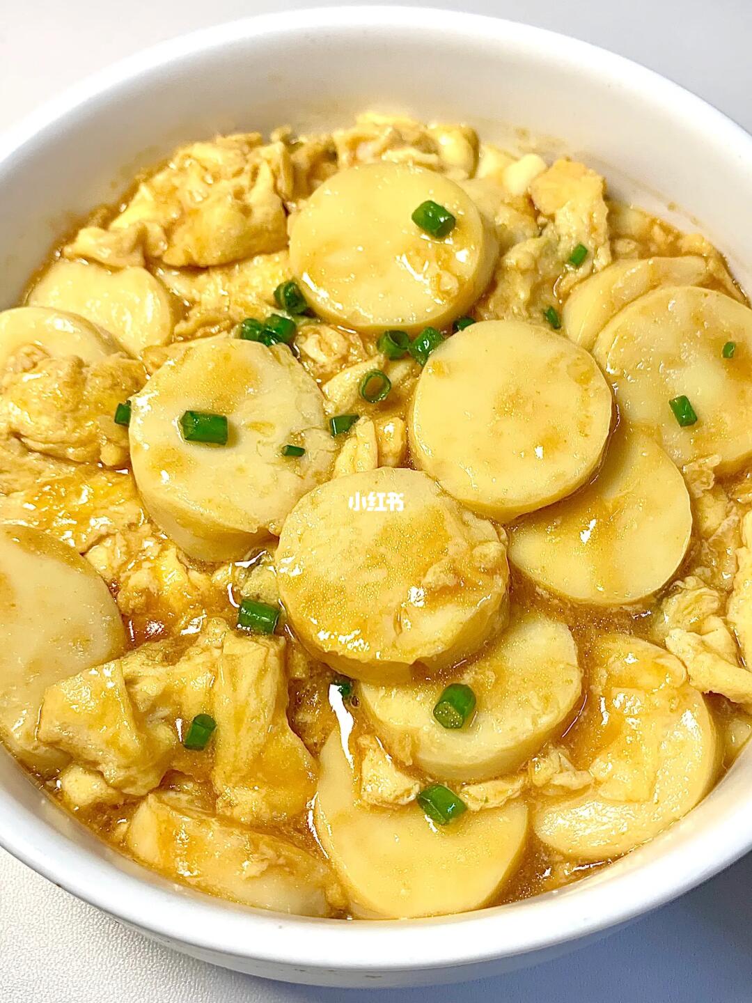 鸡蛋豆腐这样做‼️鲜香嫩滑.巨巨巨好吃❗️