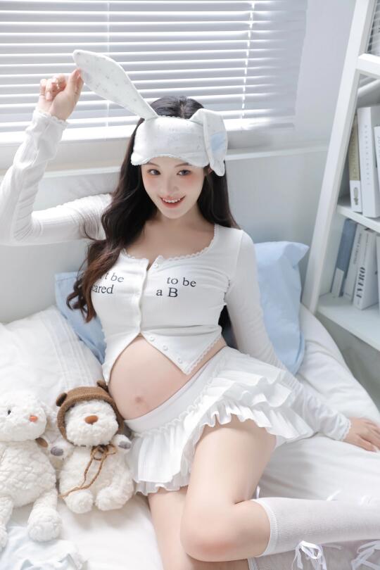 🤰孕妇照｜好干净的韩系居家风