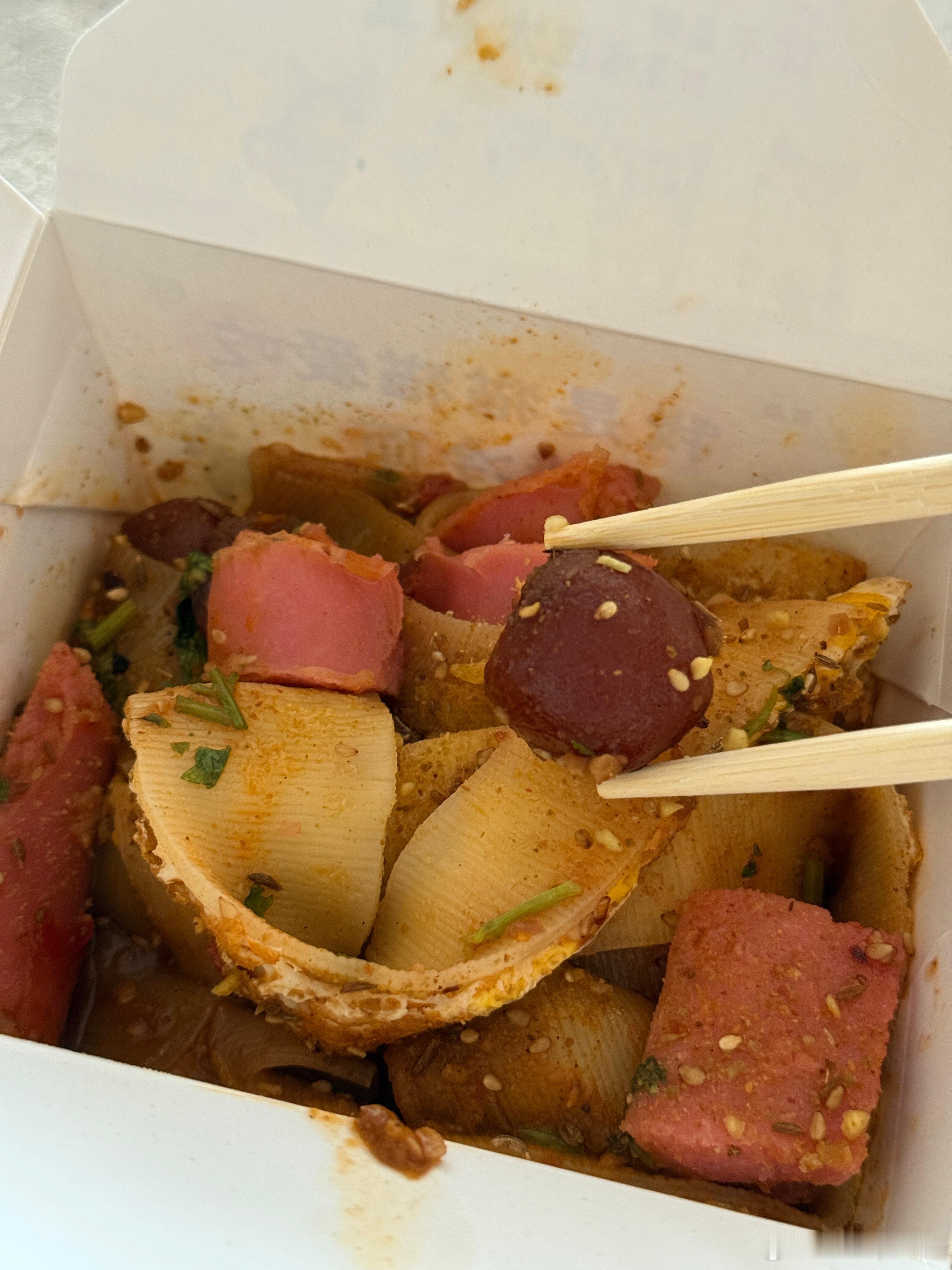 如何评价我这份老北京炒红果烤冷面？减脂餐美食分享 ​​​