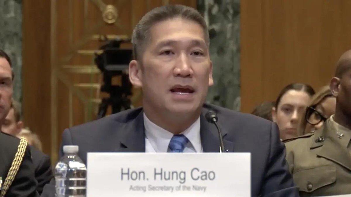 美国代理海军部长高雄周四在参议院拨款委员会国防分委会的听证会上表示，为了保障对伊