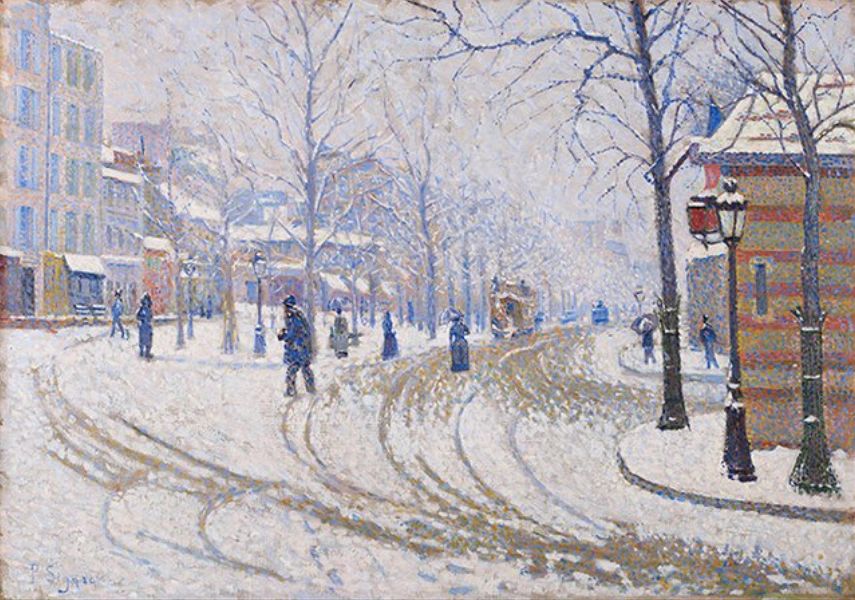 保罗·西涅克，克利希雪林大道，1886 年，明尼阿波利斯艺术学院
	
