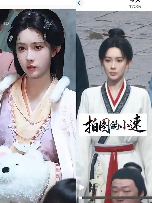 孟子义和精修图的差别在胶原蛋白吧 