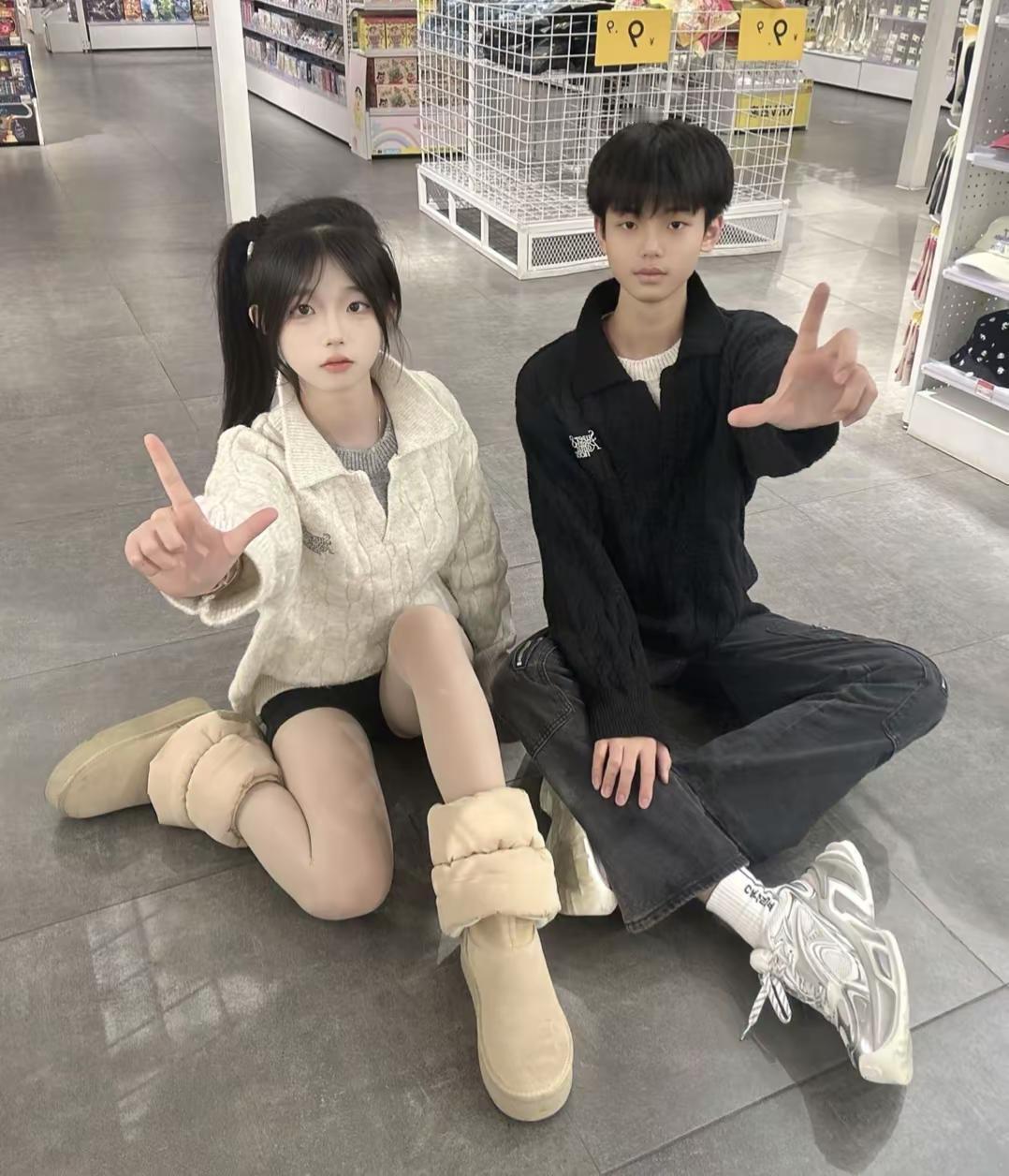 弟弟越来越帅啦