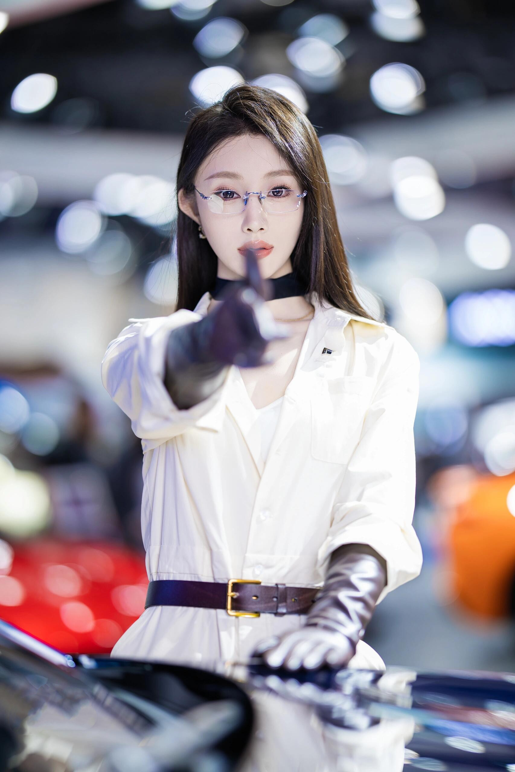 180｜56kg虽迟但到的工作片车模 Emma ​​​