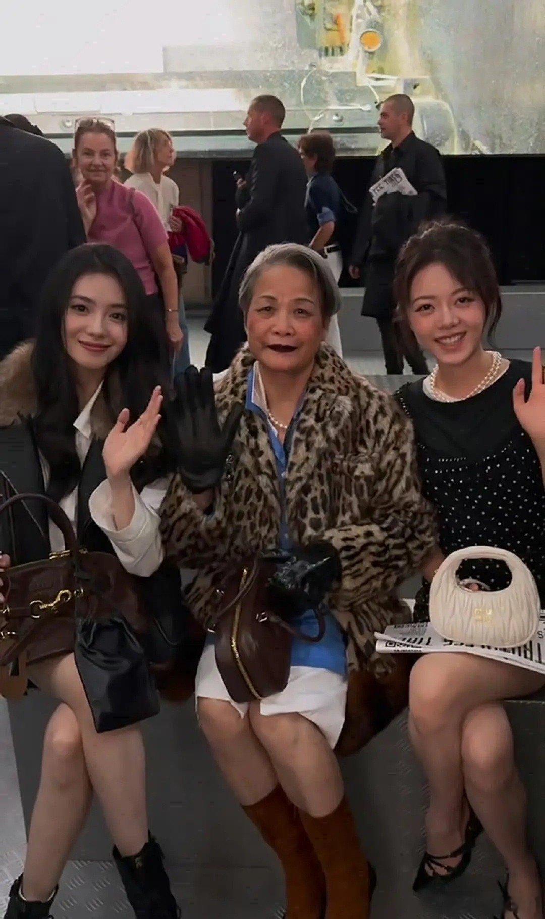 存麦同框了，这个状态差距 ​​​