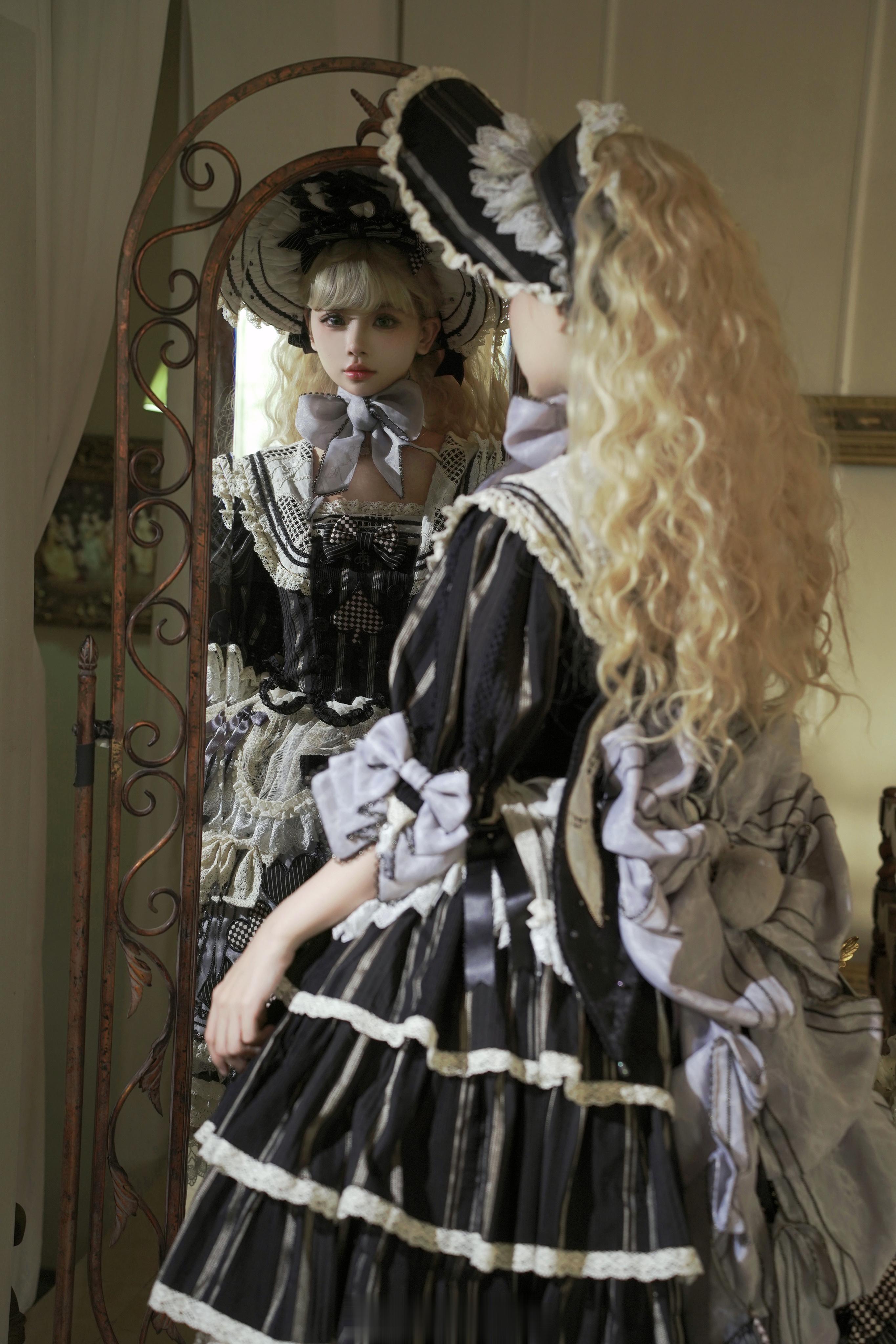 玩具邦尼兔🐰🧚🏼‍♀️：小野汀👗：古典玩偶📷：熊北#lolita摄影#