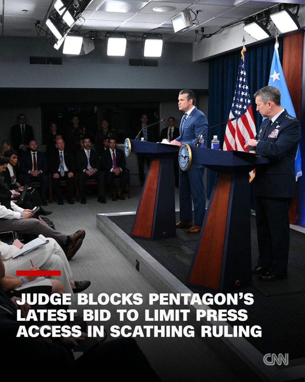 美国一位联邦法官痛斥美国国防部试图变着法子绕过他去年作出的裁决，该裁决废除了国防