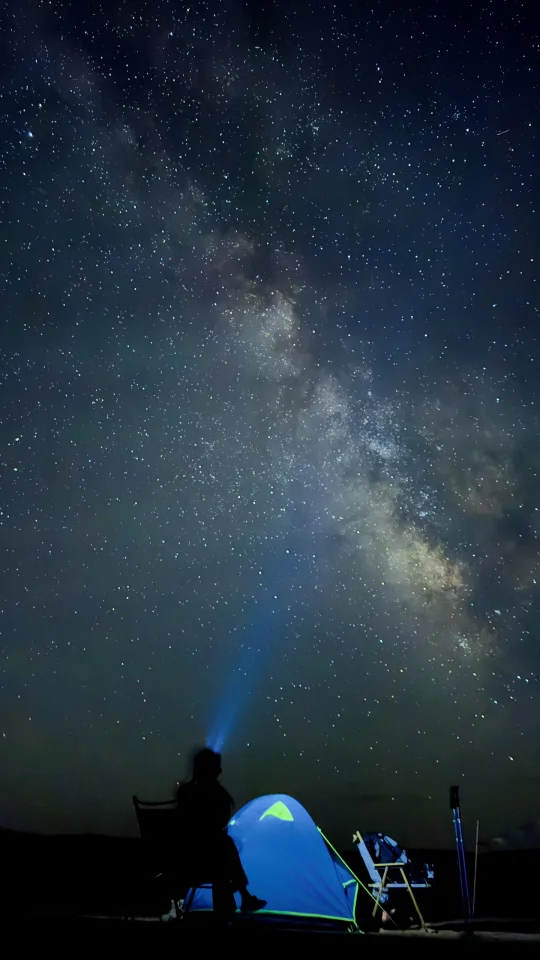 关于苹果手机如何拍出银河🌌？