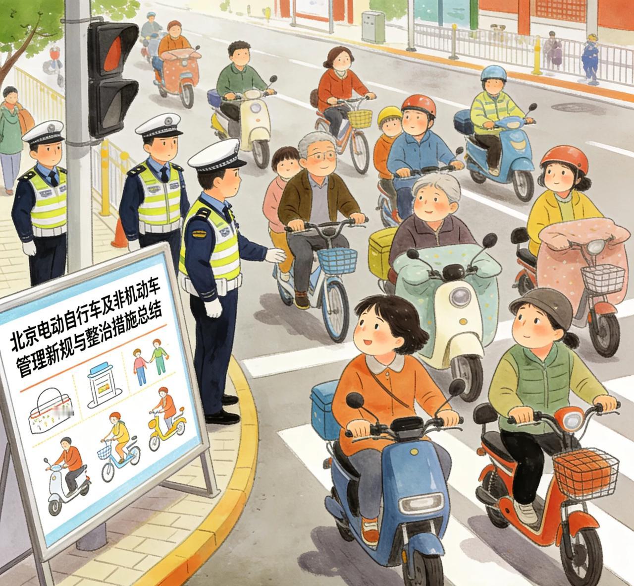 北京骑电车的注意！5月1日起这5件事不做就罚，35%事故率终于要治了
 
家人们