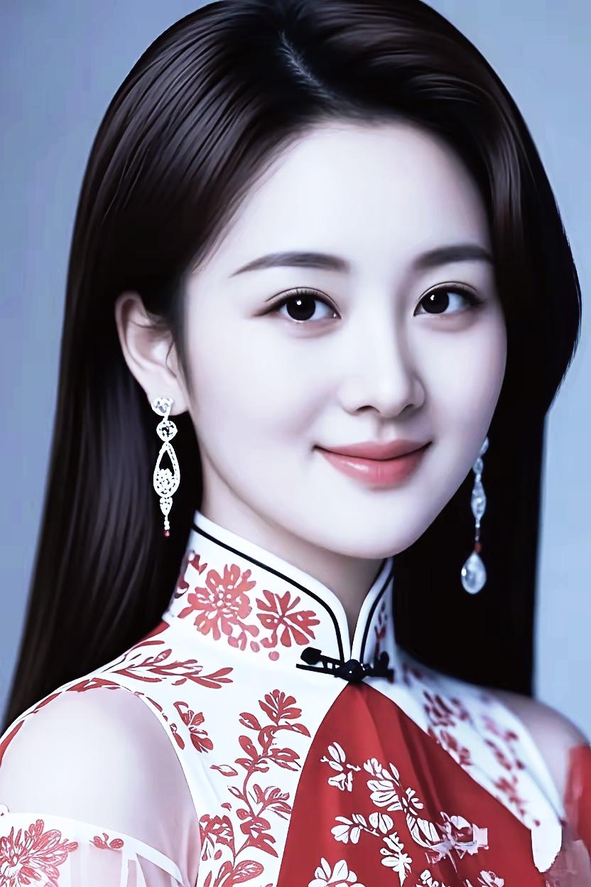 优雅红衣美人，古典韵味十足！