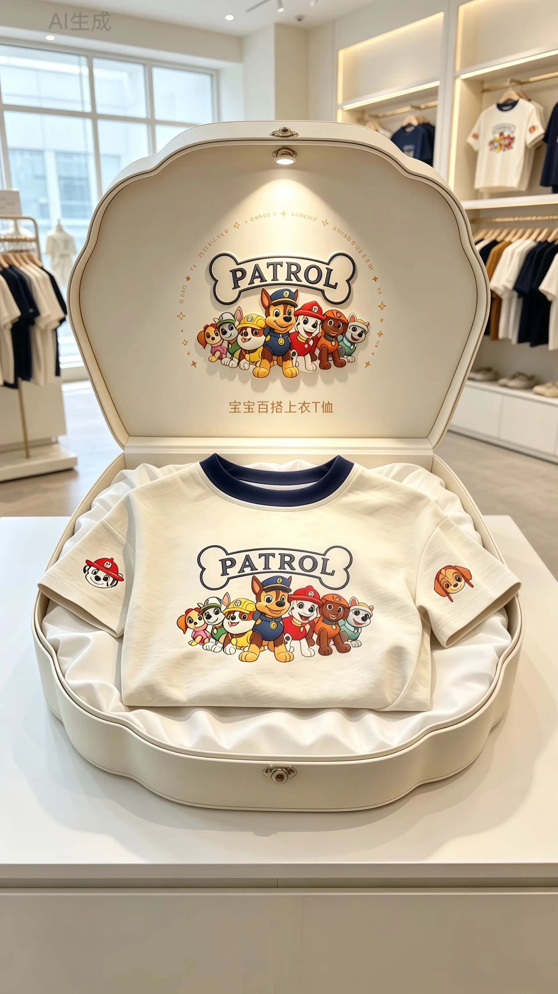 潮娃穿搭 男童穿搭 汪汪队短袖 短袖恤 高品质童装