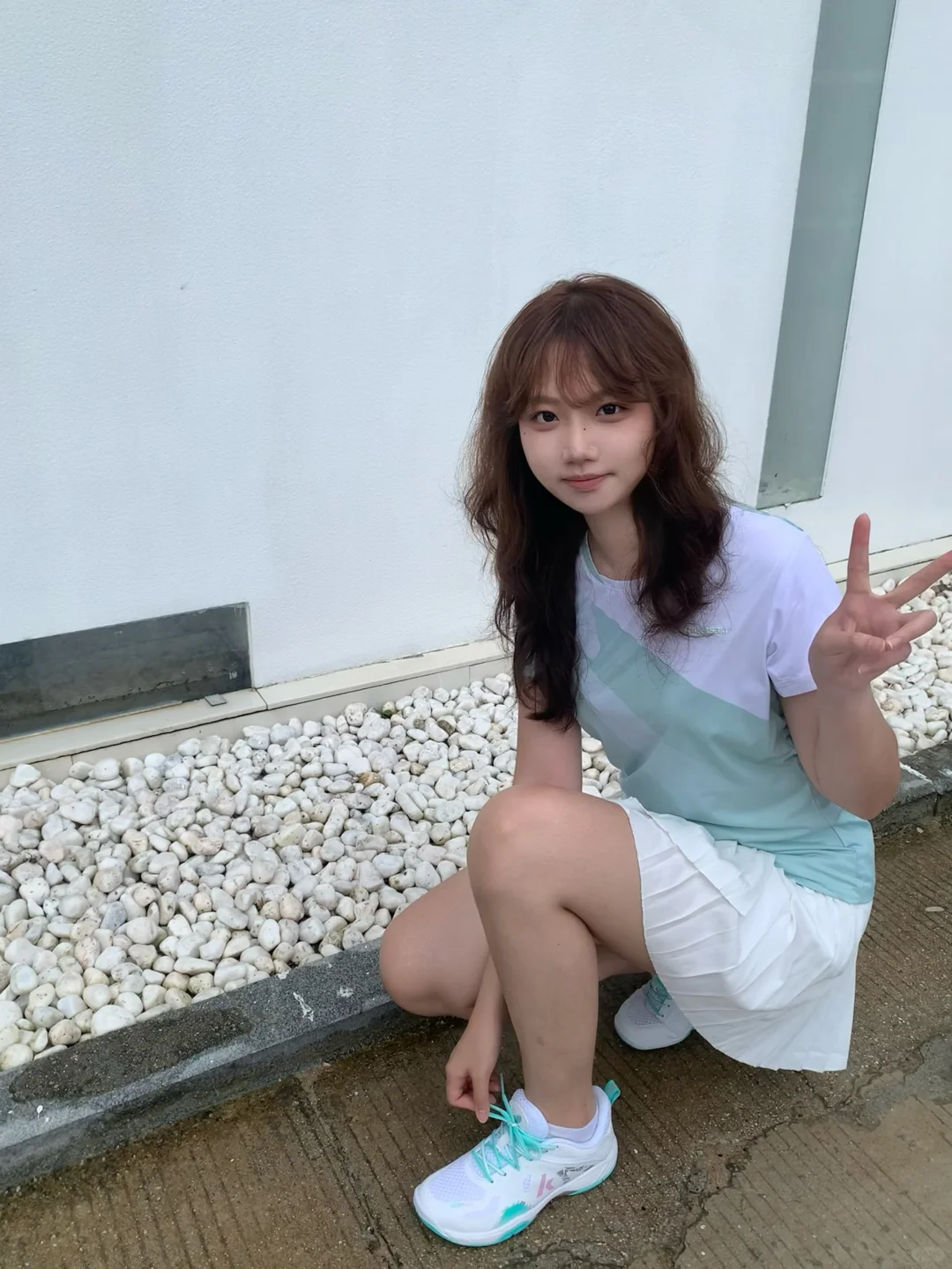 女大学生|暑假也要运动！！