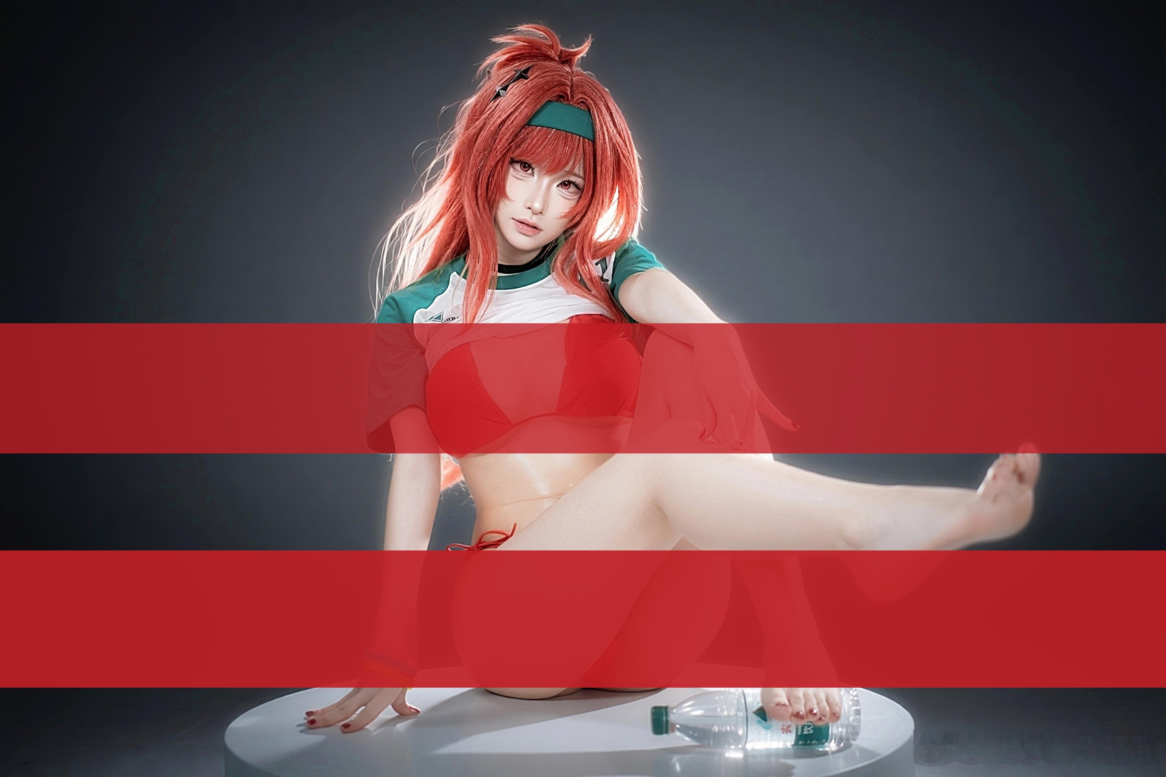 nikkenikke:胜利女神拉毗拉毗小红帽 为了歌词这叠醋包的泳装超拉饺子，结